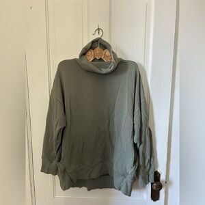 Aerie Oversized Cowl Neck Sweatshirt